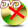 Dvd With X Clip Art